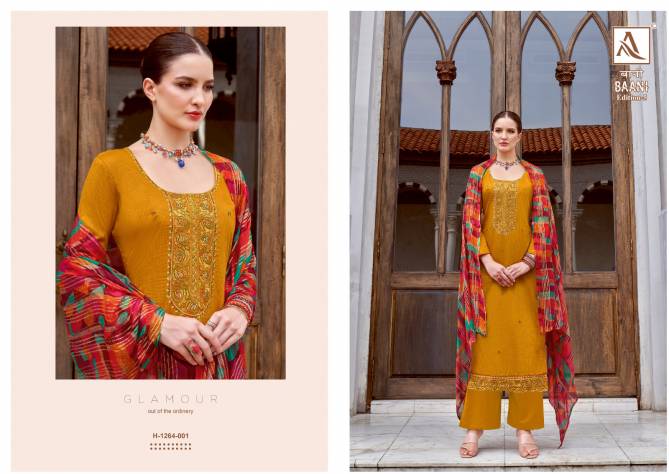 Baani 5 Alok Suit 001-008 Designer Salwar Suits Catalog
